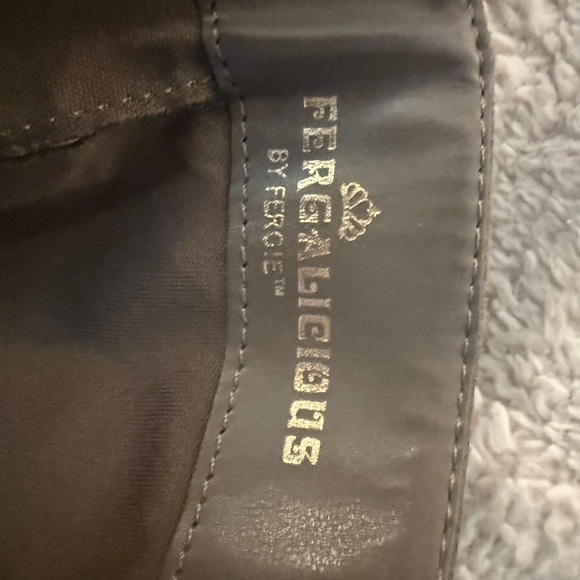 Fergalicious Brown Heeled Boots - Picture 1 of 3
